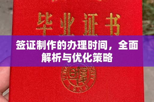 盐山签证制作的办理时间，全面解析与优化策略